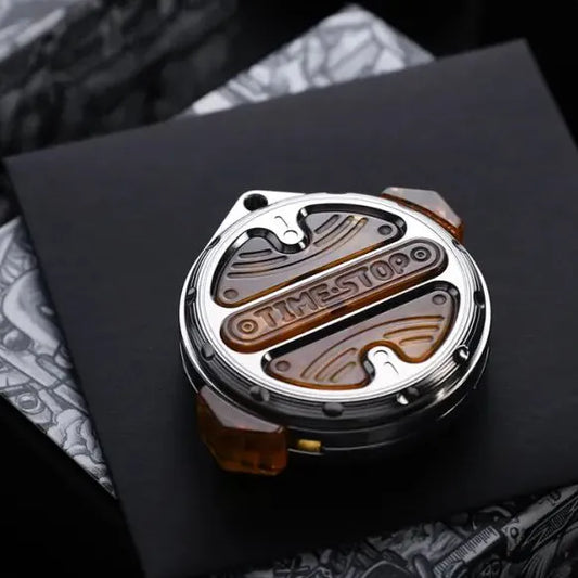 Basement Director Time Stop Coin & Slider titanium magnetic EDC fidget toy