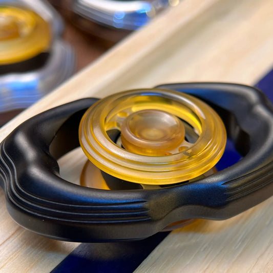 Obsidian fidget spinner mightyedc