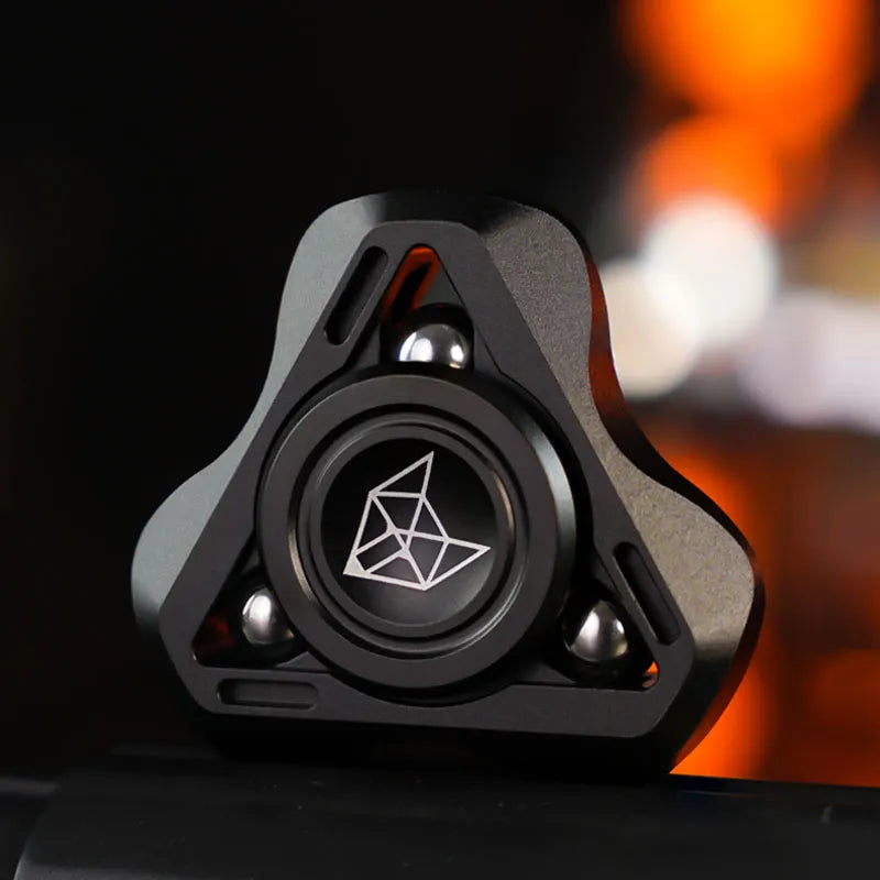 Spirit Fox Stainless Steel Spinner – Compact EDC Fidget Toy