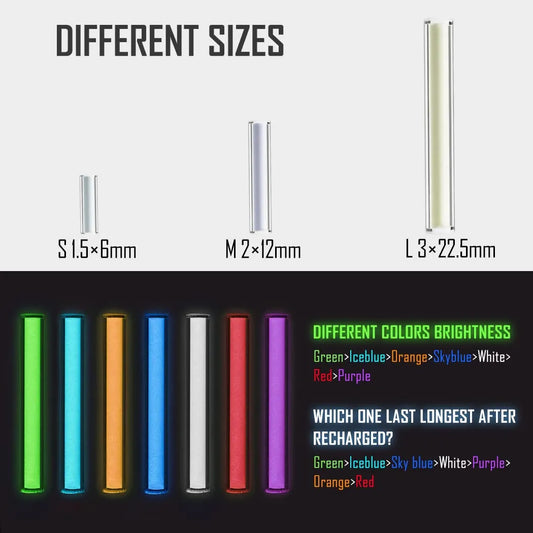 Sayram 2pcs Luminous Tube