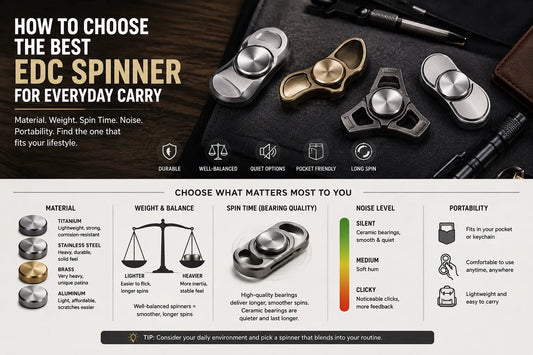 How to Choose the Best EDC Spinner for Everyday Carry in 2026