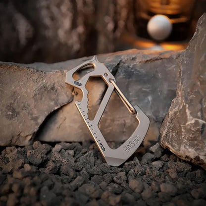 Agile Titanium EDC Multi-Tool｜CNC One-Piece Machining