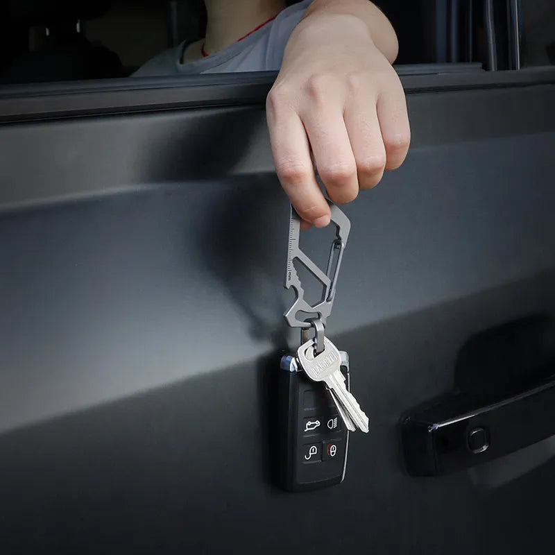 Agile Titanium EDC Multi-Tool｜CNC One-Piece Machining