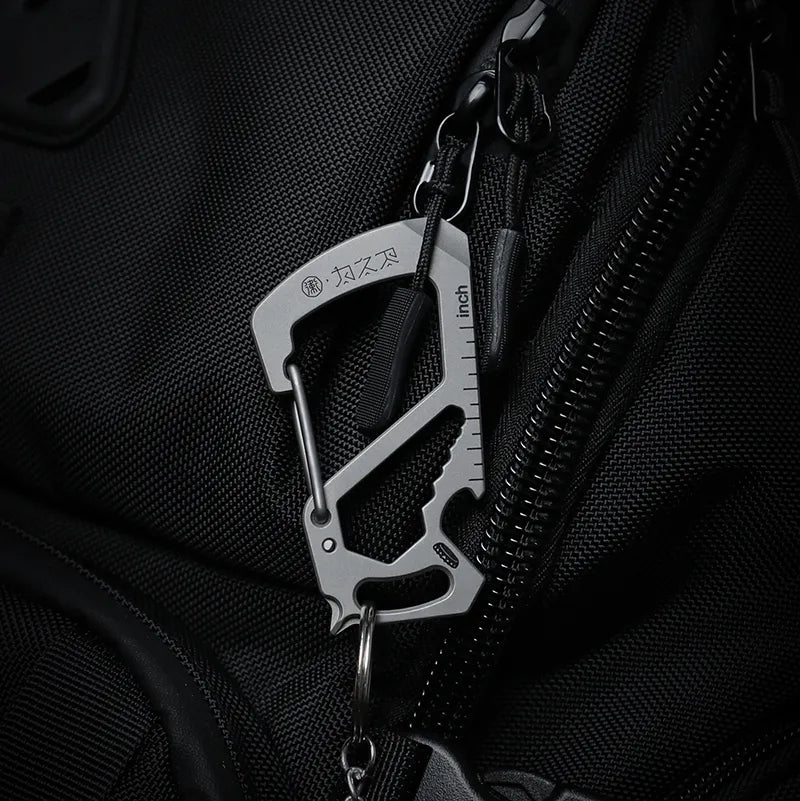 Agile Titanium EDC Multi-Tool｜CNC One-Piece Machining