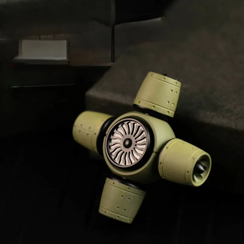 Airflow fidget spinner