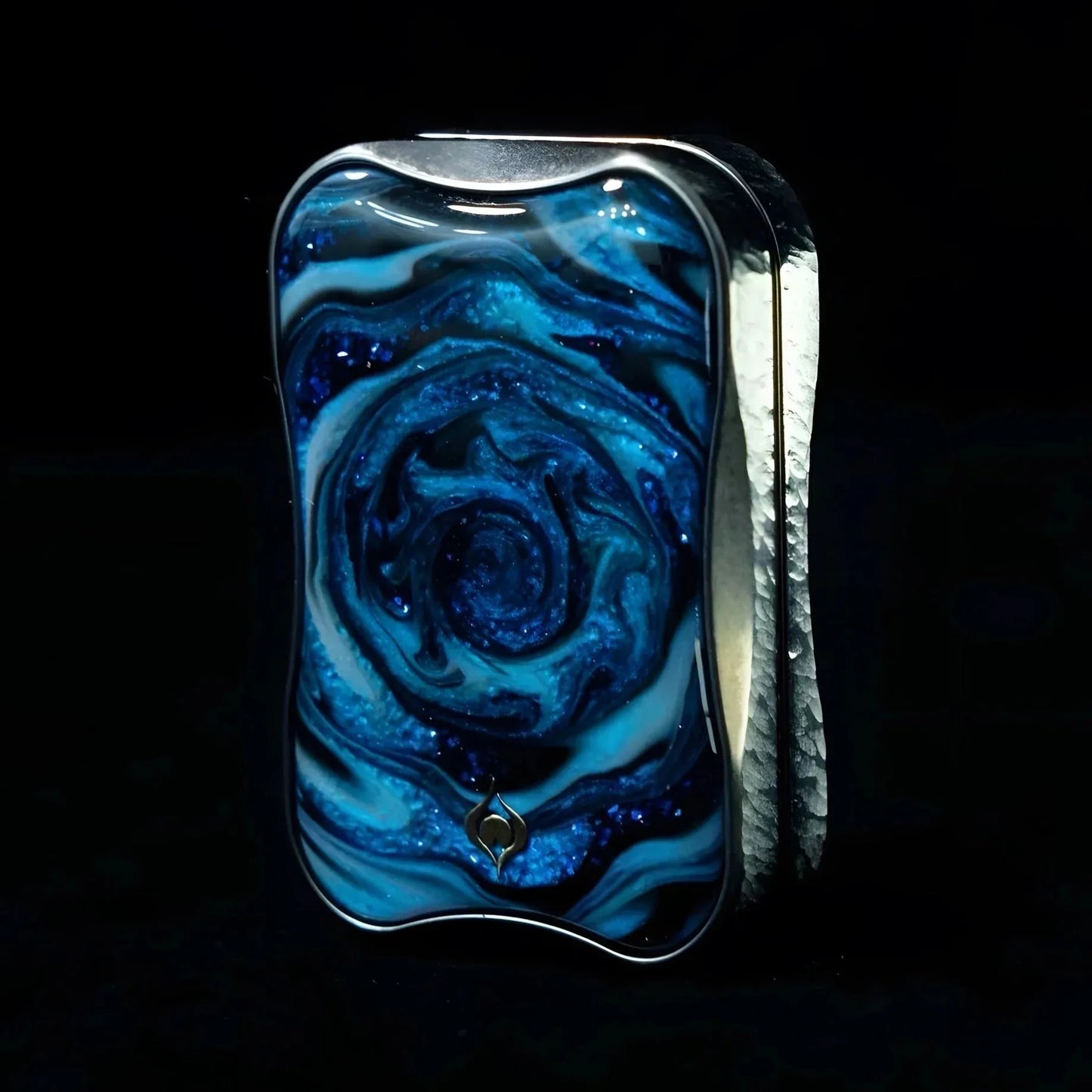 Aura Sand Fidget Slider by Peacock - Premium Titanium Mechanical EDC Toy