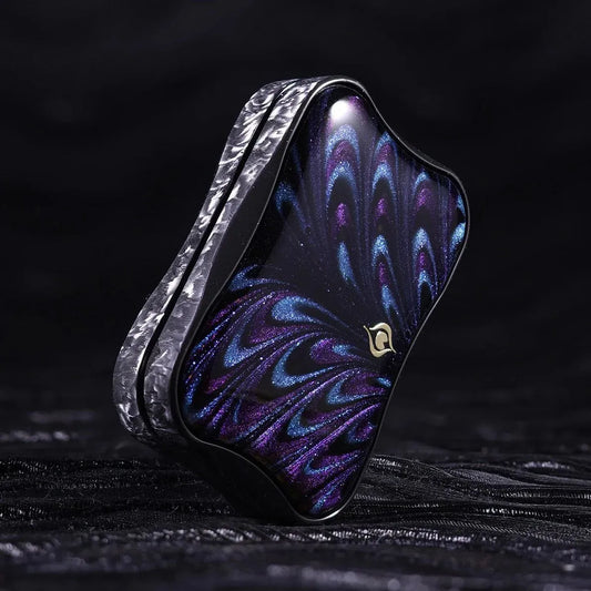 Aura Sand Fidget Slider by Peacock - Premium Titanium Mechanical EDC Toy