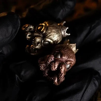 Cthulhu lanyard bead