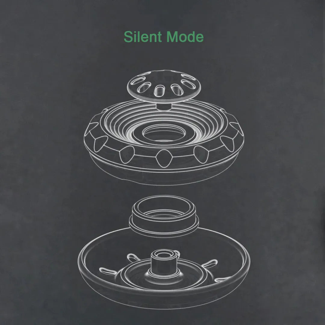 DJG Core Ring precision mechanical structure with spinner and ratchet mechanism