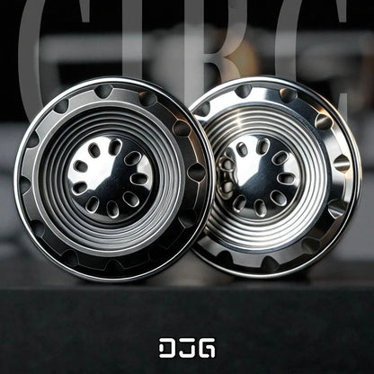 DJG Core Ring multi-mode EDC spinner and ratchet fidget ring
