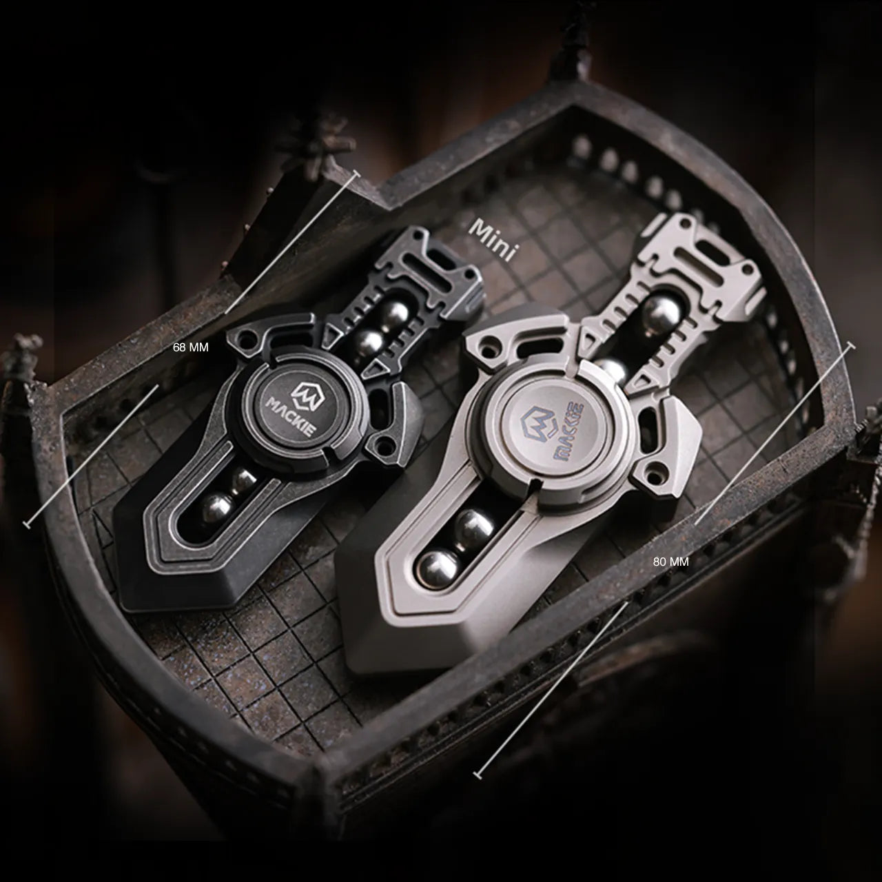 Galatine Mini close-up showing intricate engraving and high-quality material finish