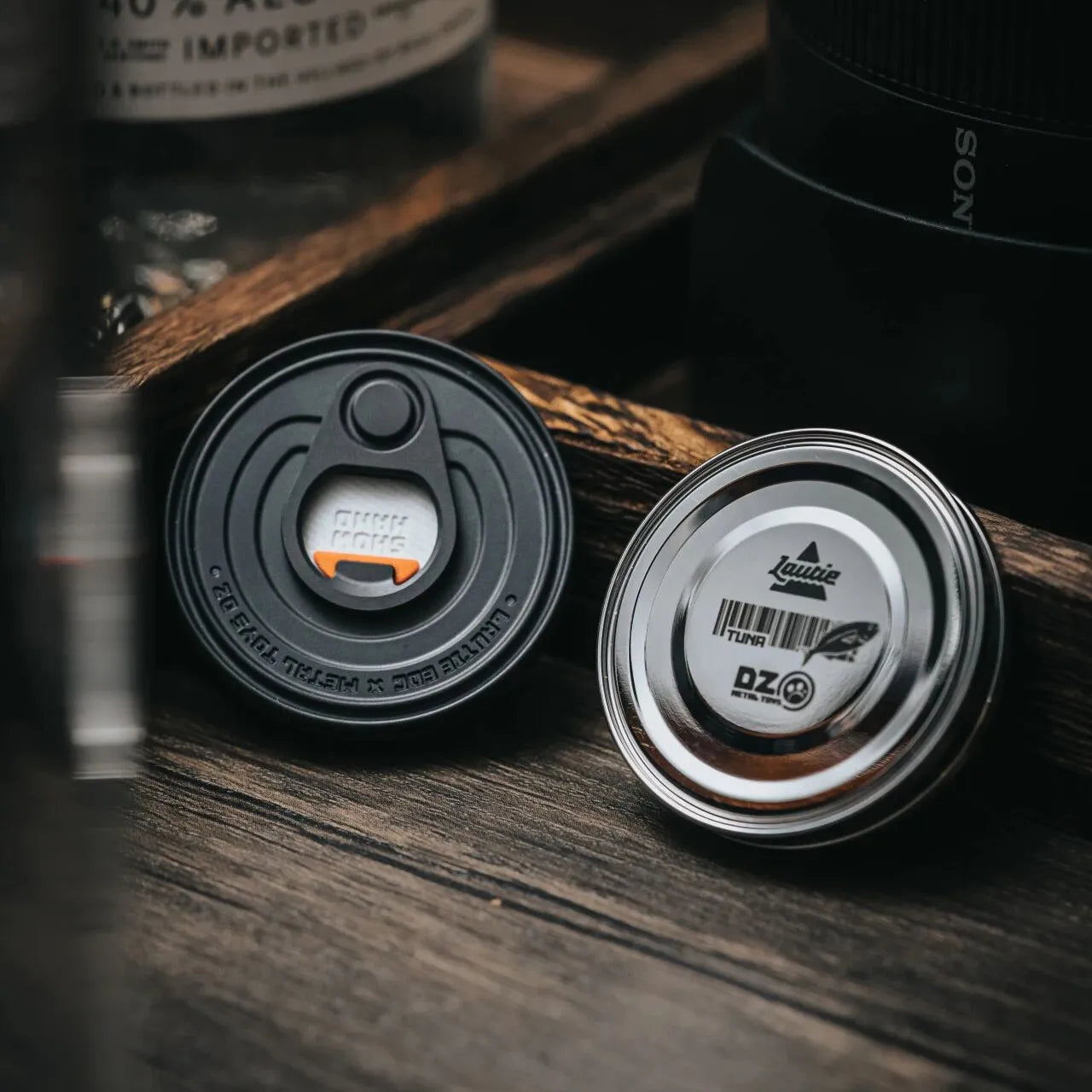 Lautie x Metaltoys.Dz Haptic Coin Can magnetic haptic coin with PEEK track and eccentric self-locking mechanism