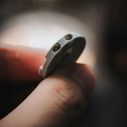 Lautie x Metaltoys.Dz Haptic Coin Can premium metal EDC haptic coin with magnetic tactile feedback and PEEK track