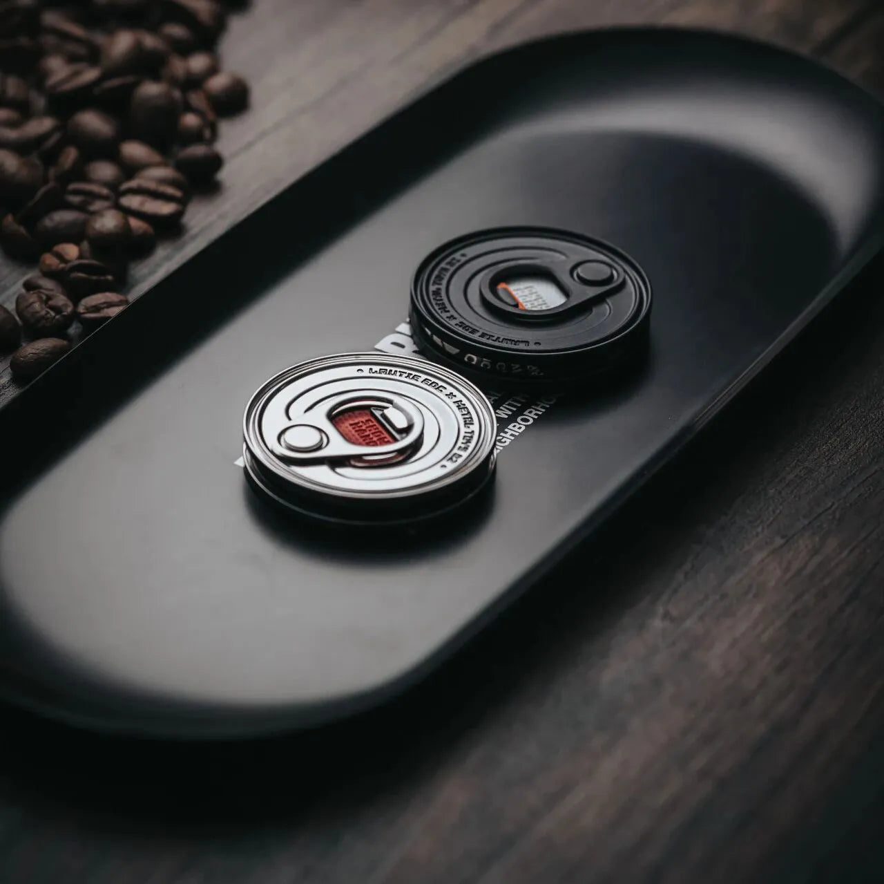 Lautie x Metaltoys.Dz Haptic Coin Can premium metal EDC haptic coin with magnetic tactile feedback and PEEK track