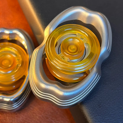 Obsidian fidget spinner mightyedc