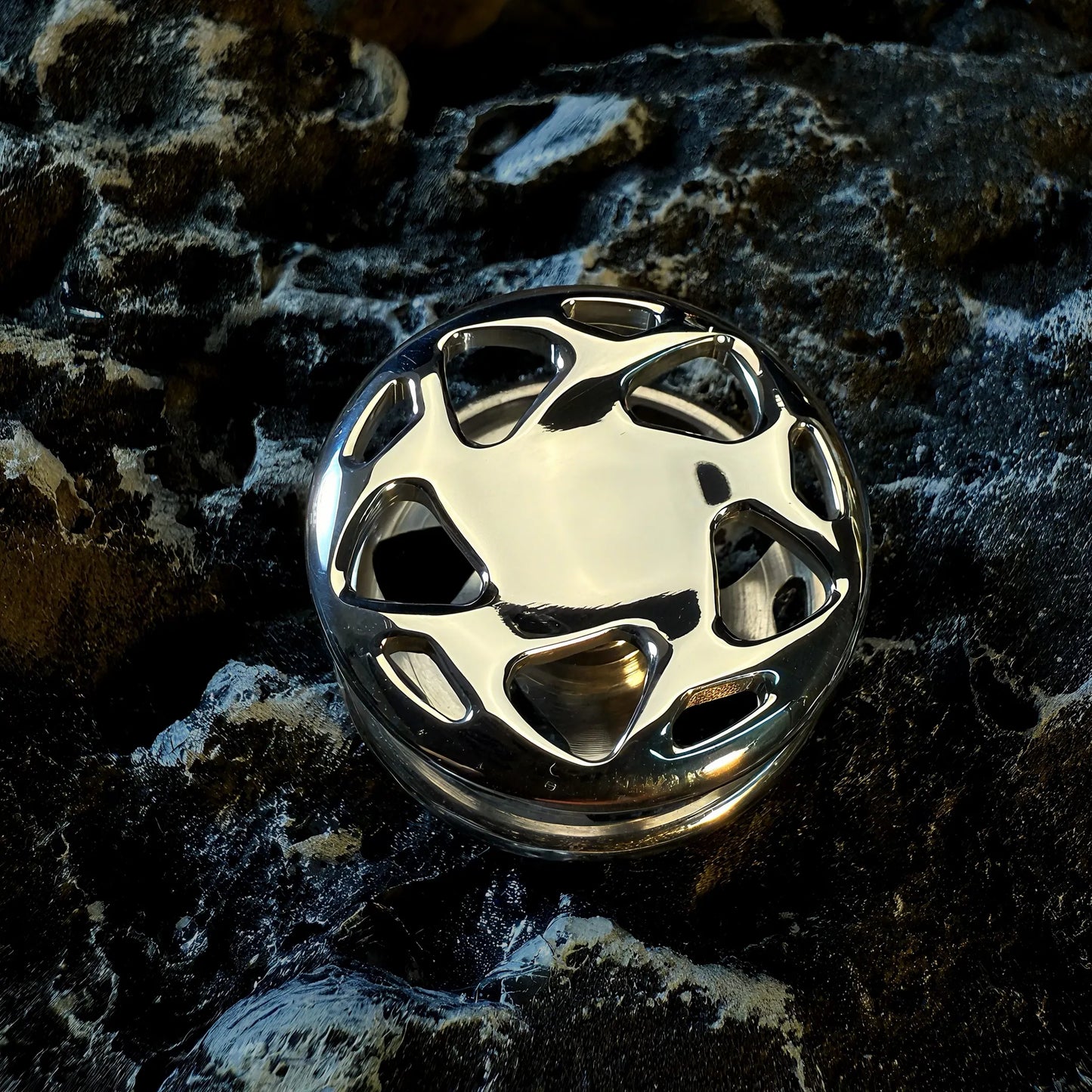 Obsidian fidget spinner mightyedc