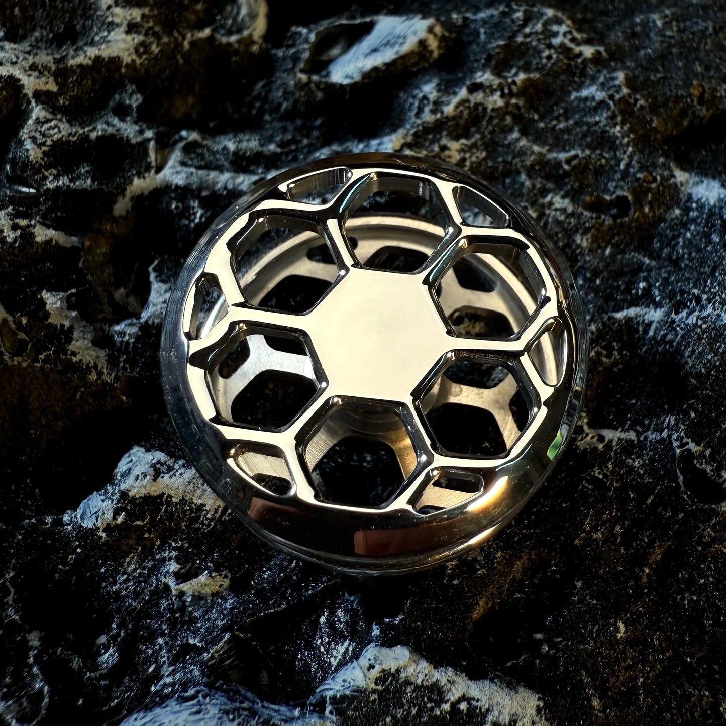 Obsidian fidget spinner mightyedc