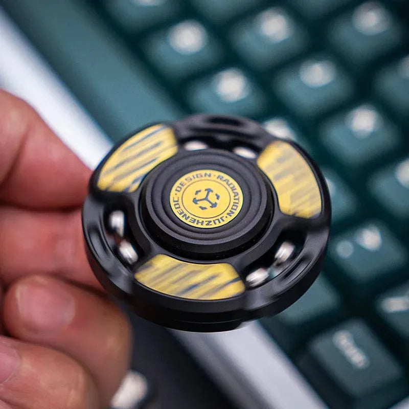 Radiation fidget spinner