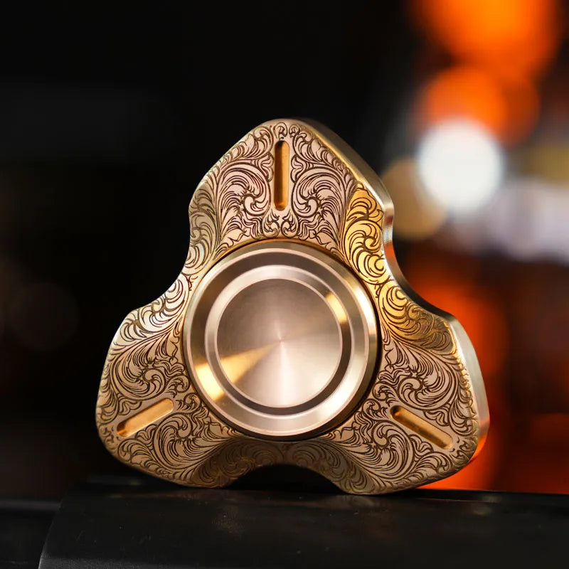 Spirit Fox brass Fidget spinner