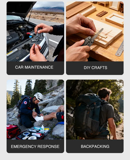 Trailblazer 20-in-1 Stainless Steel Multi-Tool | Heavy-Duty EDC Pliers