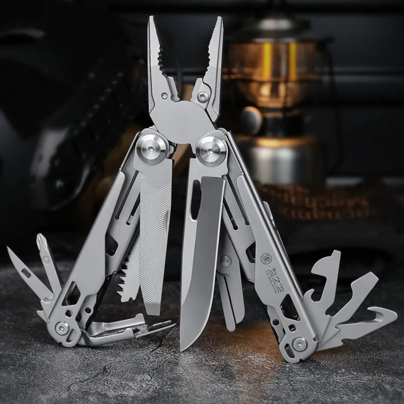 Trailblazer 20-in-1 Stainless Steel Multi-Tool | Heavy-Duty EDC Pliers